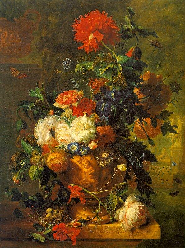 Jan van Huysum Flowers china oil painting image